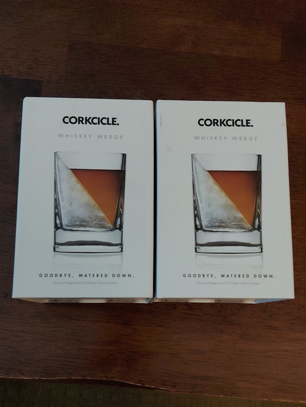 Corkcicle Whiskey Wedge - White Boxed Set